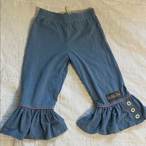 Matilda Jane Kids Blue Ruffle Leggings